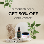 Buy Green Gold Get 50% OFF Vibrant Face